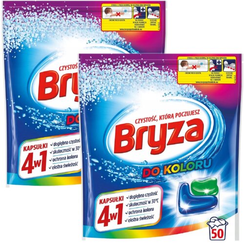 Kapsułki do prania BRYZA 4 w1 Spring Freshness - 100 szt.