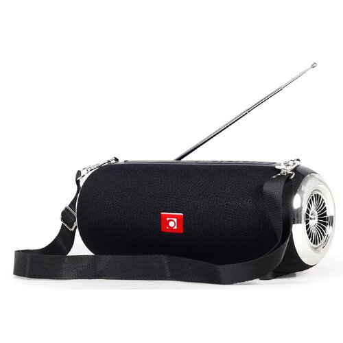 Głośnik mobilny GEMBIRD SPK-BT-17 Radio FM Czarny