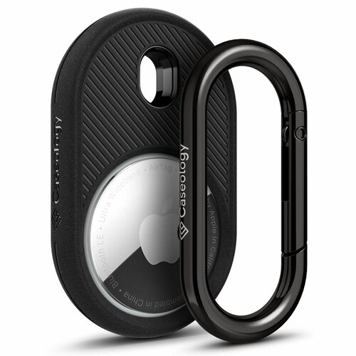 Brelok CASEOLOGY Vault do Apple Airtag Czarny