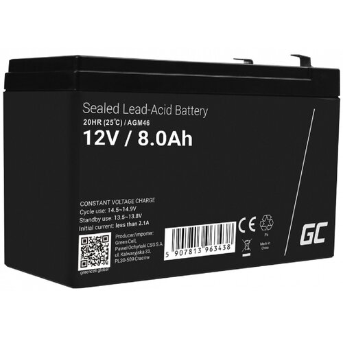 Akumulator GREENCELL AGM46 8Ah 12V