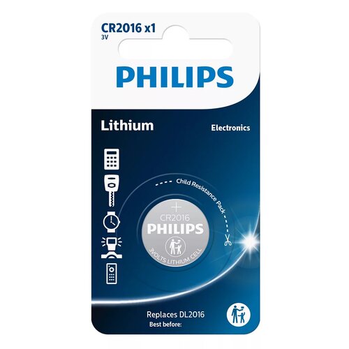 Bateria CR2016 PHILIPS