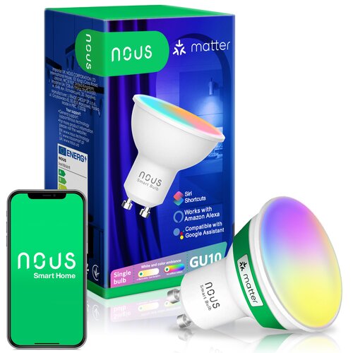 Inteligentna żarówka LED NOUS P8 4.5W GU10 Wi-Fi