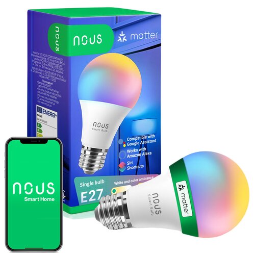 Inteligentna żarówka LED NOUS P3 9W E27 Wi-Fi