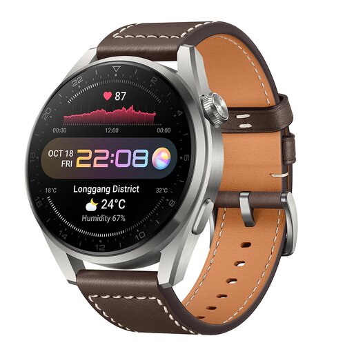 Smartwatch HUAWEI Watch 3 Pro Classic LTE Brązowy