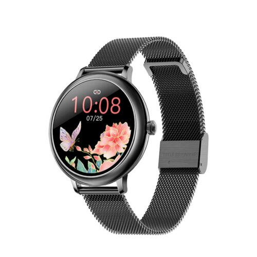 Smartwatch GARETT Women Emma Czarny Stalowy