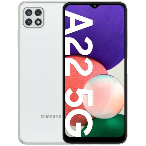 Smartfon SAMSUNG Galaxy A22 4/128GB 5G 6.6" 90Hz Biały SM-A226