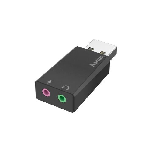 Adapter USB - 2x Jack 3.5 mm HAMA 200323