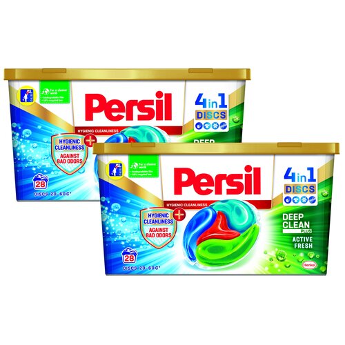 Kapsułki do prania PERSIL 4 w 1 Discs Against Bad Odors - 56 szt.