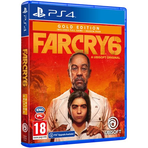 Far Cry 6 - Złota Edycja + Figurka Gra PS4 (Kompatybilna z PS5)