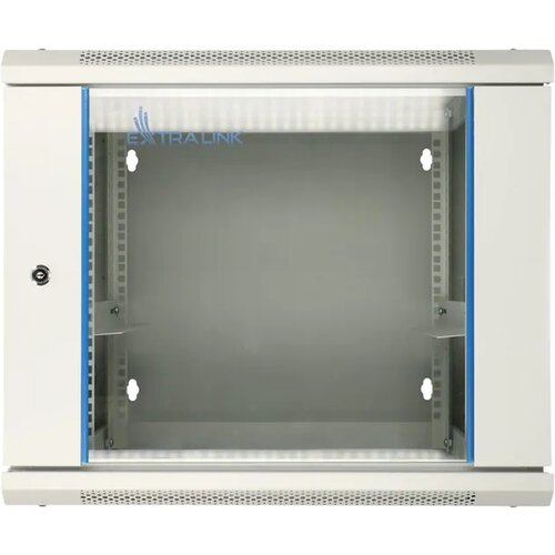Szafa RACK EXTRALINK 19" 9U EX.12950 600 x 600 mm, Wisząca Szary