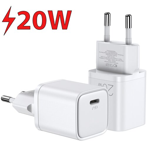 Ładowarka sieciowa TECH-PROTECT M05 20W Biały