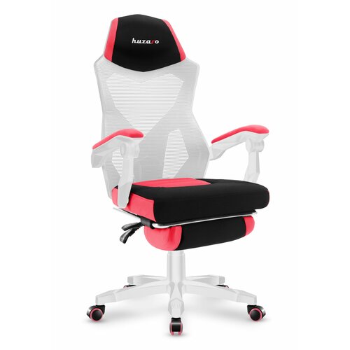 Fotel HUZARO Combat 3.0 Różowo-biały