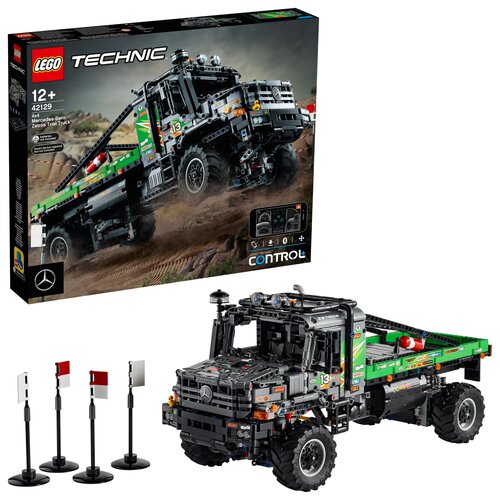 LEGO Technic Ciężarówka Mercedes-Benz Zetros z napędem na 4 koła 42129