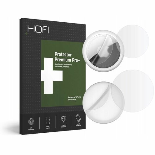 Folia hydrożelowa HOFI Hydrogel Pro+ 2-Set (4szt.) do Apple Airtag