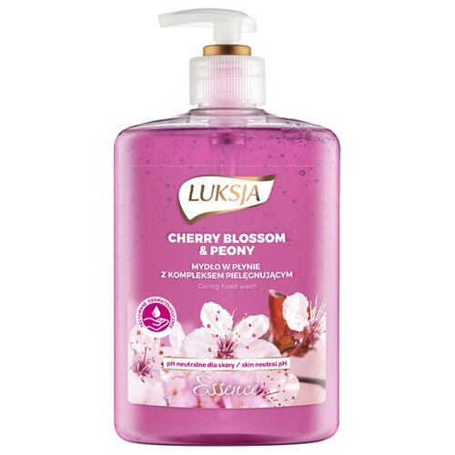 Mydło w płynie LUKSJA Essence Cherry Blossom & Peony 500 ml