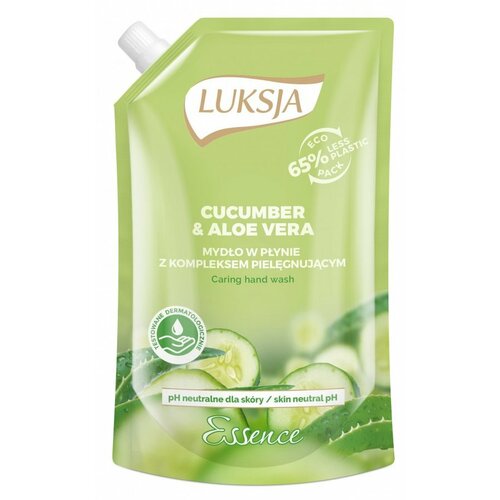 Mydło w płynie LUKSJA Cucumber & Aloe Vera 400 ml