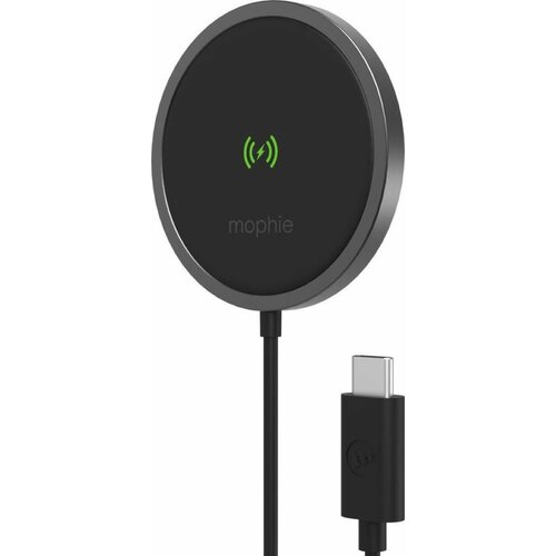 Ładowarka indukcyjna MOPHIE Snap+ Wireless Charging Pad MagSafe 15W Czarny