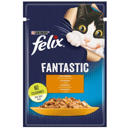 Karma dla kota FELIX Fantastic Kurczak w galaretce 85 g