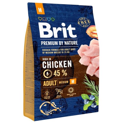 Karma dla psa BRIT Premium By Nature Kurczak 8 kg