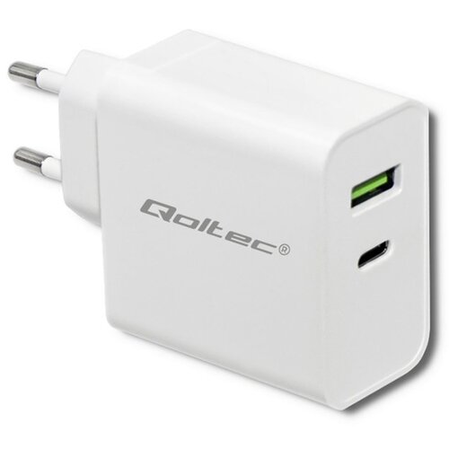 Ładowarka sieciowa QOLTEC 51718 42W Biały