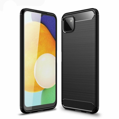 Etui TECH-PROTECT TPUCarbon do Samsung Galaxy A22 5G Czarny