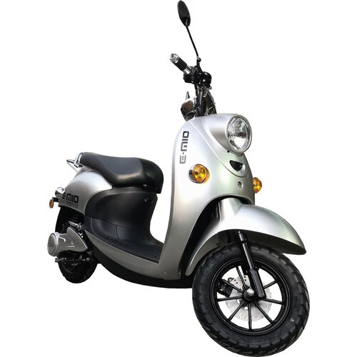 Skuter elektryczny E-MIO Destina 50km 10" Srebrny