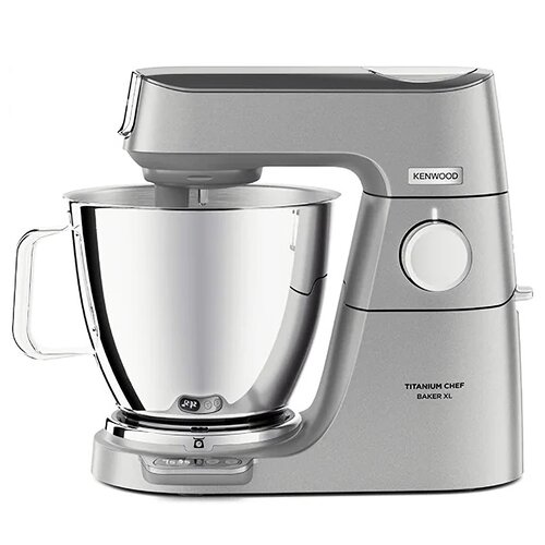 Robot kuchenny planetarny KENWOOD KVL85124SI Titanium Chef Baker XL 1200W z blenderem kielichowym i wbudowaną wagą (2 misy w zestawie)