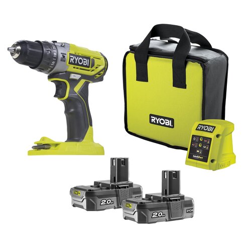 Wiertarko-wkrętarka RYOBI R18PD2-220S