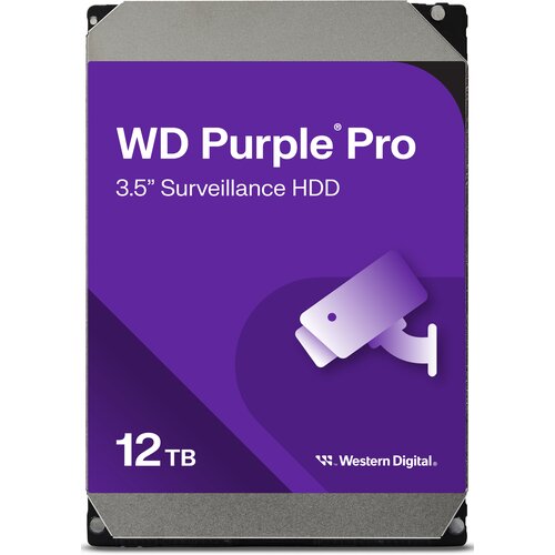 Dysk WD Purple Pro Surveillance 12TB 3.5" SATA III HDD