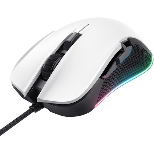 Mysz TRUST GXT 922W YBAR Biało-czarny