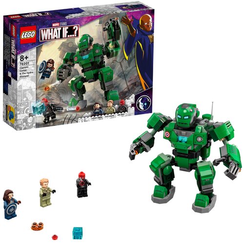 LEGO Marvel Kapitan Carter i Niszczyciel Hydry 76201