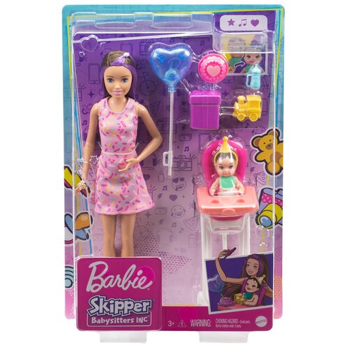 Lalka Barbie Skipper Opiekunka GRP40