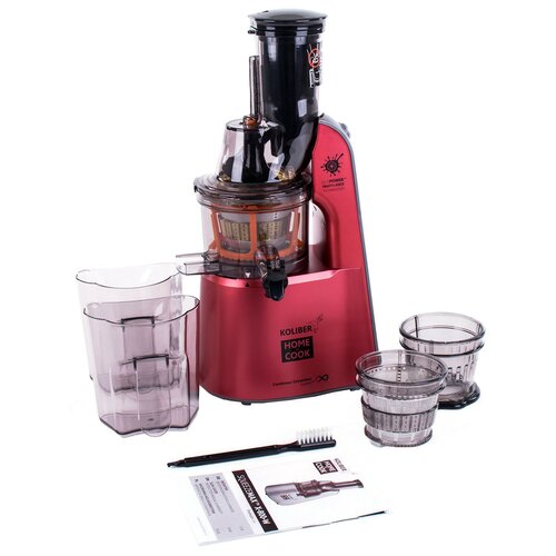 Wyciskarka wolnoobrotowa KOLIBER SqueezeMax KH-SJ2475PE3-R Czerwony