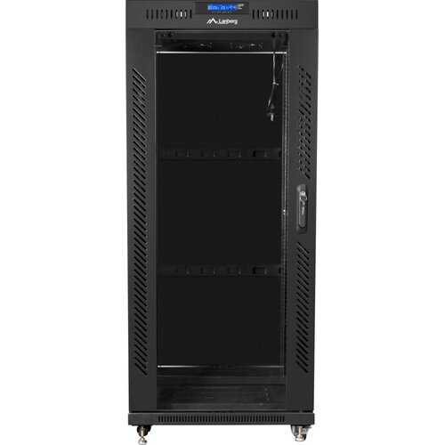 Szafa RACK LANBERG 19" 27U FF01-6627-12BL Czarny