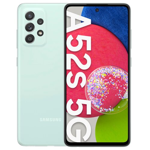 Smartfon SAMSUNG Galaxy A52s 6/128GB 5G 6.5" 120Hz Zielony SM-A528