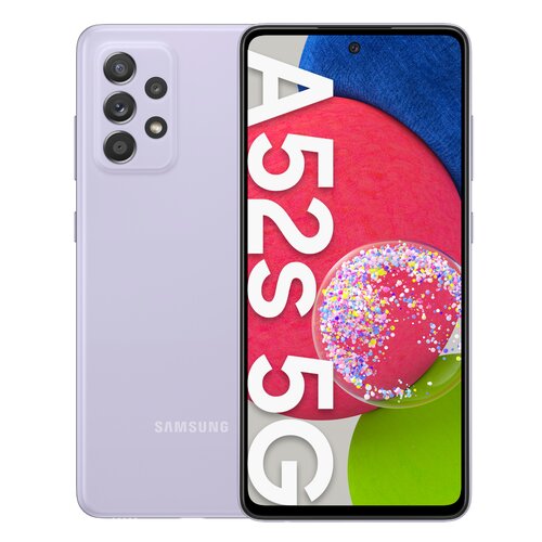 Smartfon SAMSUNG Galaxy A52s 6/128GB 5G 6.5" 120Hz Lawendowy SM-A528