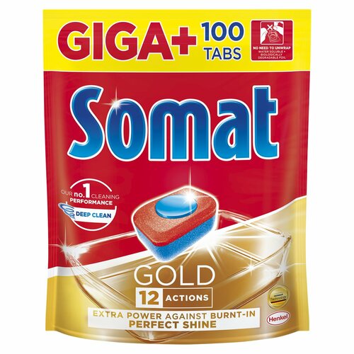 Tabletki do zmywarek SOMAT Gold 100 szt.