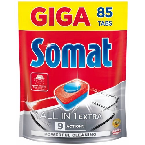 Tabletki do zmywarek SOMAT All-in-1 Extra 85 szt.
