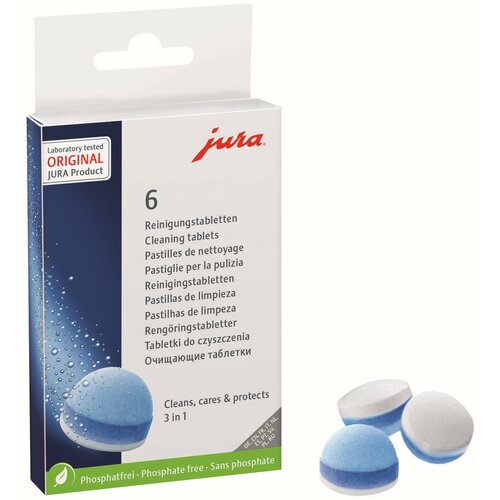 Tabletki czyszczące do ekspresu JURA 24225 (6 sztuk)