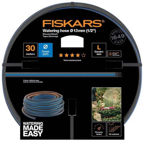 Wąż ogrodowy FISKARS 1/2" 30 m Q4 1027105