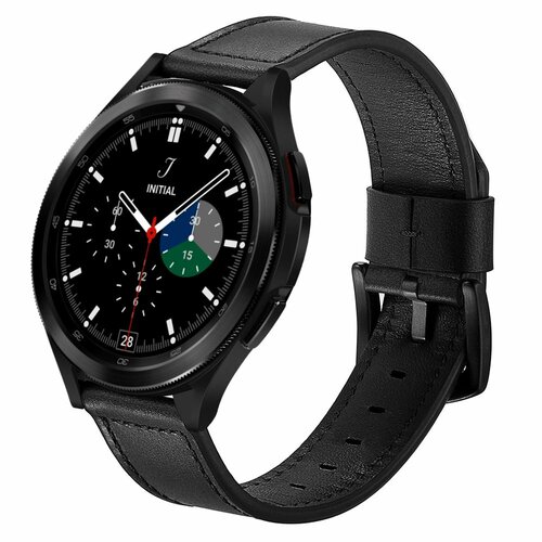 Pasek TECH-PROTECT Herms do Samsung Galaxy Watch 4 (40/42/44/46mm) Czarny