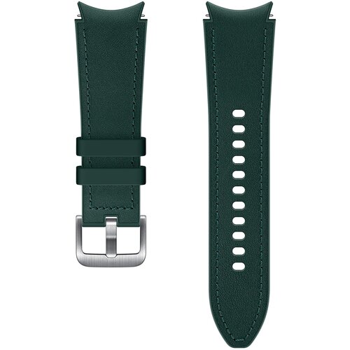 Pasek SAMSUNG do Galaxy Watch 4 Classic Hybrid Leather S/M Zielony