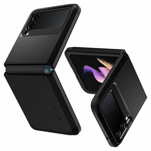Etui SPIGEN Tough Armor do Samsung Galaxy Z Flip 3 Czarny