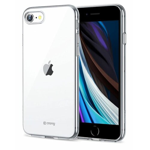 Etui CRONG Crystal Slim Cover do Apple iPhone SE 2020/8/7 Przezroczysty