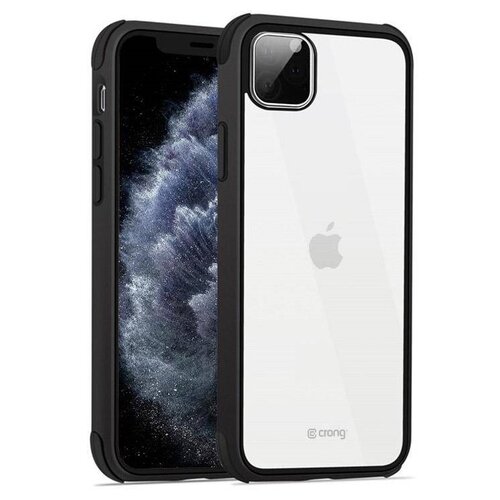 Etui CRONG Trace Clear Cover do Apple iPhone 11 Pro Czarny