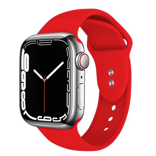 Pasek CRONG Liquid do Apple Watch (38/40/41/42mm) Czerwony