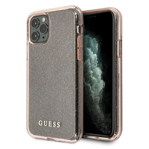 Etui GUESS Glitter Case do Apple iPhone 11 Pro Max Różowy
