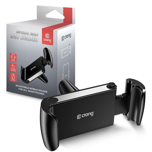 Uchwyt na telefon CRONG Universal Smart Car Holder Czarny