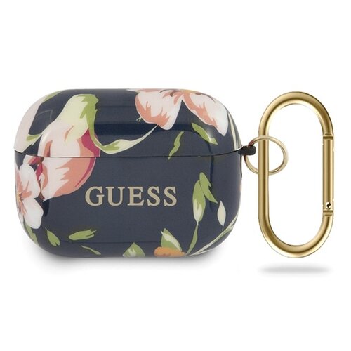 Etui na słuchawki GUESS Flower Collection AirPods Pro Niebieski Kwiaty