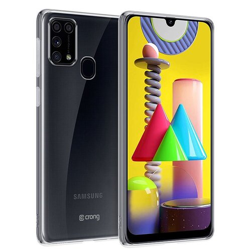 CRONG Crystal Slim Cover do Samsung Galaxy M31 Przezroczysty Etui - niskie  ceny i opinie w Media Expert